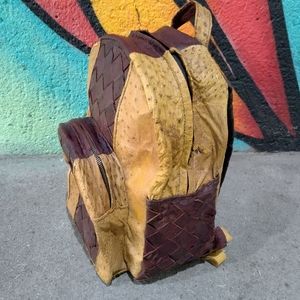 Genuine Custom.Made Ostrich Backpack